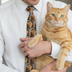Haustier Katze Hund Foto Personalisieren Benutzerd Krawatte