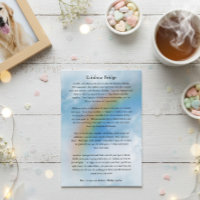 Haustier Katze Rainbow Bridge Beileid