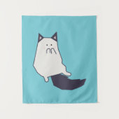 Haustier - Katze Wandteppich (Vorderseite)