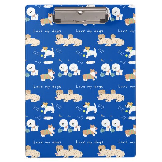 Haustier Klemmbrett (Vorderseite)