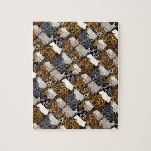 HAUSTIER-KUNST FÜR KÖCHE PUZZLE (Vertikal)