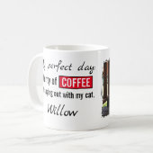 Haustier Liebe Katze Hund Kaffee rot Kaffeetasse (Vorderseite Links)