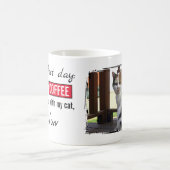 Haustier Liebe Katze Hund Kaffee rot Kaffeetasse (Mittel)