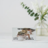 Haustier-Lieferkarte Visitenkarte (Stehend Vorderseite)