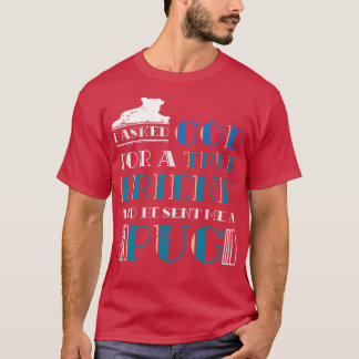 Haustier-Lover-Geschenk Hund Freund Mops T-Shirt