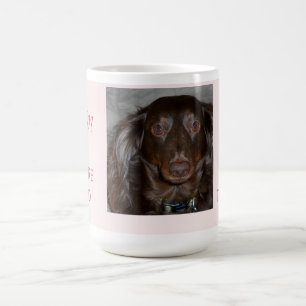 Haustier-Mama Liebes-Foto-Tasse Kunst Kaffeetasse