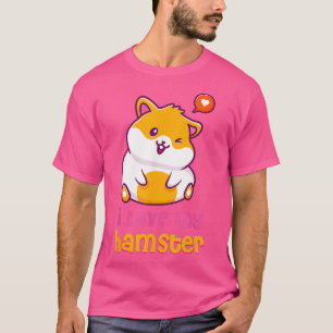 Haustier-Mama Tiergeschenk-Hamster T-Shirt