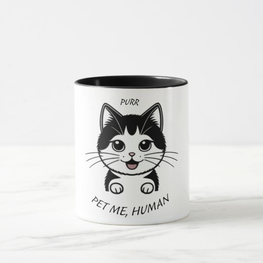 Haustier Mensch Tasse (Zentrum)