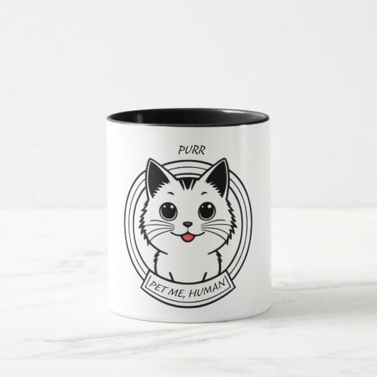Haustier Mensch Tasse (Zentrum)