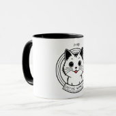 Haustier Mensch Tasse (Vorderseite Links)