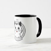 Haustier Mensch Tasse (VorderseiteRechts)