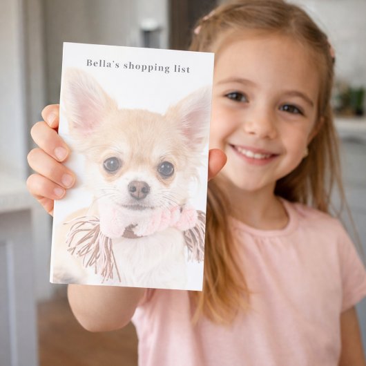 Haustier mit individuellem Foto Post-it Klebezettel