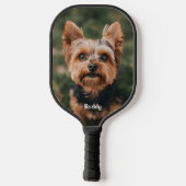 Haustier mit Namen Pickleball Schläger (Rückseite)