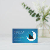 Haustier-Modell-Tierpflege-Tierarzt-Visitenkarte Visitenkarte (Stehend Vorderseite)