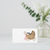 Haustier-Modell Visitenkarte (Stehend Vorderseite)