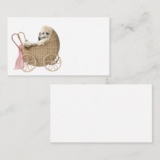 Haustier-Modell Visitenkarte (Vorne/Hinten)