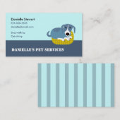 Haustier-Modell-Visitenkarte Visitenkarte (Vorne/Hinten)