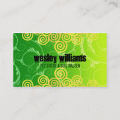 Haustier-Modell-Visitenkarten Visitenkarte (Rückseite)