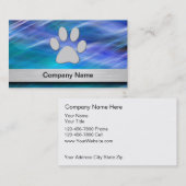 Haustier-Modell-Visitenkarten Visitenkarte (Vorne/Hinten)