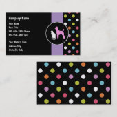 Haustier-Modell-Visitenkarten Visitenkarte (Vorne/Hinten)