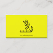 Haustier-Notalarm-Zuhause-alleingeschäfts-Karten Visitenkarte (Rückseite)