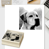 Haustier oder anderes Personalisiertes Foto Gummistempel