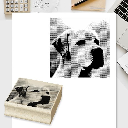 Haustier oder anderes Personalisiertes Foto Gummistempel