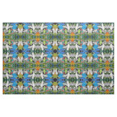 Haustier-Papageien des Weltgewebes Stoff (Fat Quarter (45,7 x 55,9 cm))