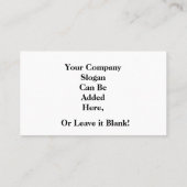 Haustier-Pflegenprobe 9 Visitenkarte (Rückseite)