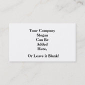 Haustier-Pflegenprobe 9 Visitenkarte (Rückseite)