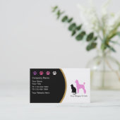 Haustier-PflegenVisitenkarten neu Visitenkarte (Stehend Vorderseite)