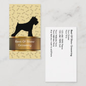 Haustier-PflegenVisitenkarten Visitenkarte (Vorne/Hinten)