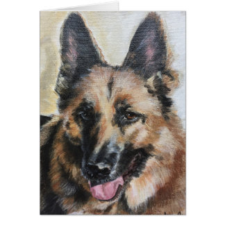 Haustier-Porträt - Schäferhund II