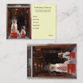 Haustier-Produkte u. Dienstleistungen Visitenkarte (Vorne/Hinten)