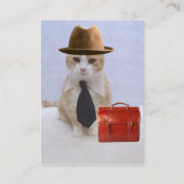 Haustier-Produkte u. Dienstleistungen Visitenkarte (Rückseite)