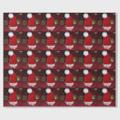 Haustier-Ratten-Fink-Feiertags-Packpapier Geschenkpapier (Flach)