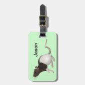 Haustier-Ratten-Malerei Gepäckanhänger (Vorderseite vertikal)