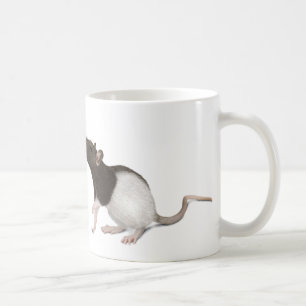 Haustier-Ratten-Malerei Kaffeetasse