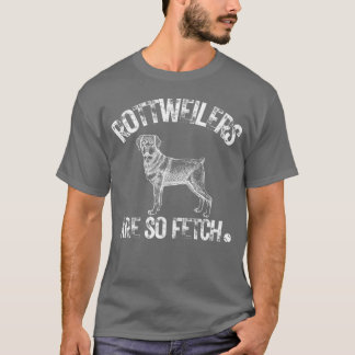 Haustier Rottweiler sind so süß Rottweiler Hund Fr T-Shirt