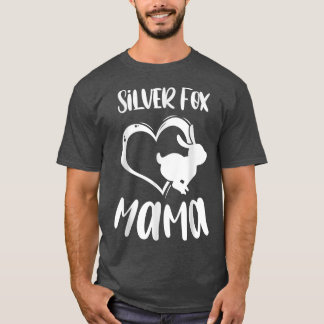 Haustier Silver Fox Mama Rabbit Eigentümerin Mutte T-Shirt
