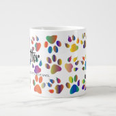 Haustier-Sitter Jumbo-Tasse (Vorderseite)