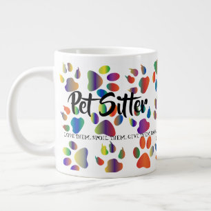 Haustier-Sitter Jumbo-Tasse