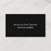 Haustier-sitzende Hundewanderer-Visitenkarte Visitenkarte (Rückseite)