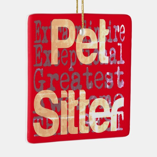 Haustier-Sonderbeauftragter Keramikornament (Rechts)