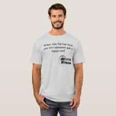 Haustier-Streifenwagen T-Shirt (Vorne ganz)