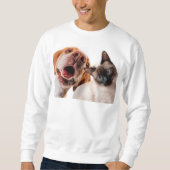 Haustier Sweatshirt (Vorderseite)