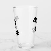Haustier-Tatzen-Drucke Glas (Links)