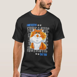 Haustier-Vater einer Langhaarkatze Fantastischer K T-Shirt