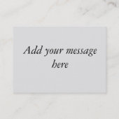 Haustier-Verlust-Beileids-Geschäfts-Karte Visitenkarte (Rückseite)