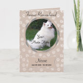 Haustier-Verlust-Hunde-oder Ankündigung (Vorderseite)